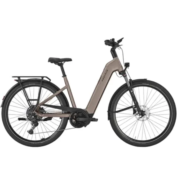 Pegasus Premio EVO 10 Lite E-Bike Trekkingrad 28″ Tiefeinsteiger bronze