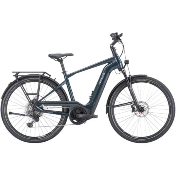 Pegasus Premio EVO 11 Lite 750 E-Bike Trekkingrad Herren 28″ blau 45 cm