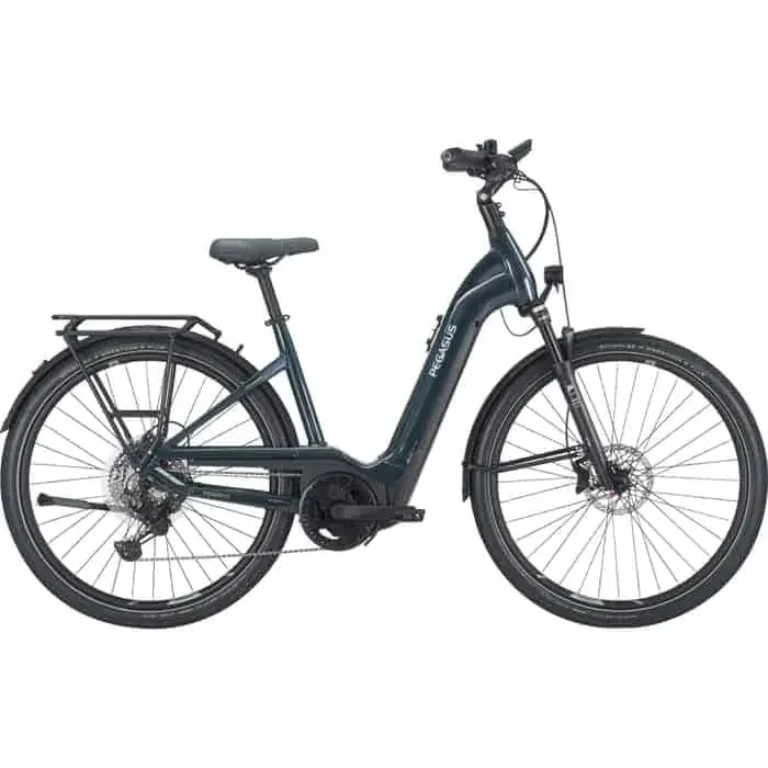Pegasus Premio EVO 11 Lite 750 E-Bike Trekkingrad Tiefeinsteiger 28″ blau