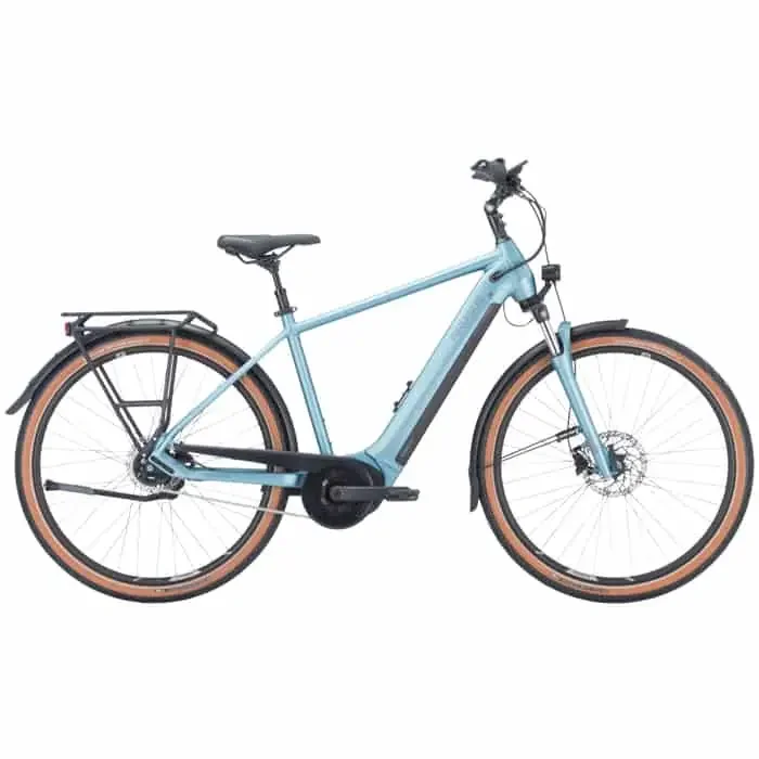Pegasus Premio EVO 5F E-Bike City Bike Herren 28″ blau
