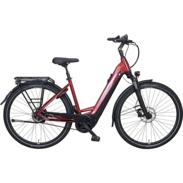 Pegasus Premio EVO 5R Belt E-Bike City Bike Tiefeinsteiger 28″ rot