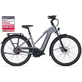 PEGASUS Premio Evo NV Belt – 28 Zoll 750Wh Enviolo Trapez – grey matt/black matt