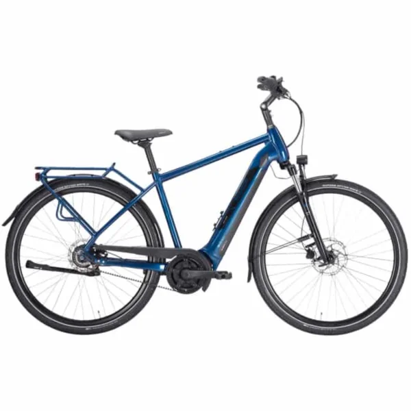 Pegasus Solero EVO 8 R Belt E-Bike City Bike Herren 28″ blau 50 cm