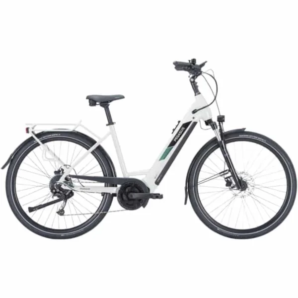 Pegasus Solero EVO 9 E-Bike Trekkingrad Tiefeinsteiger 28″ grau 45 cm