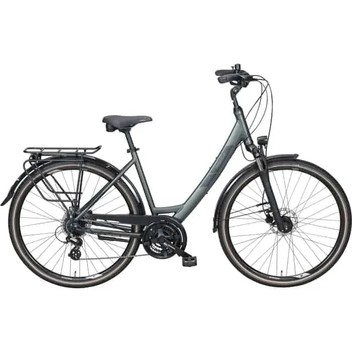 Pegasus Solero SL Disc 24 Trekkingrad Tiefeinsteiger 28″ grün 45 cm