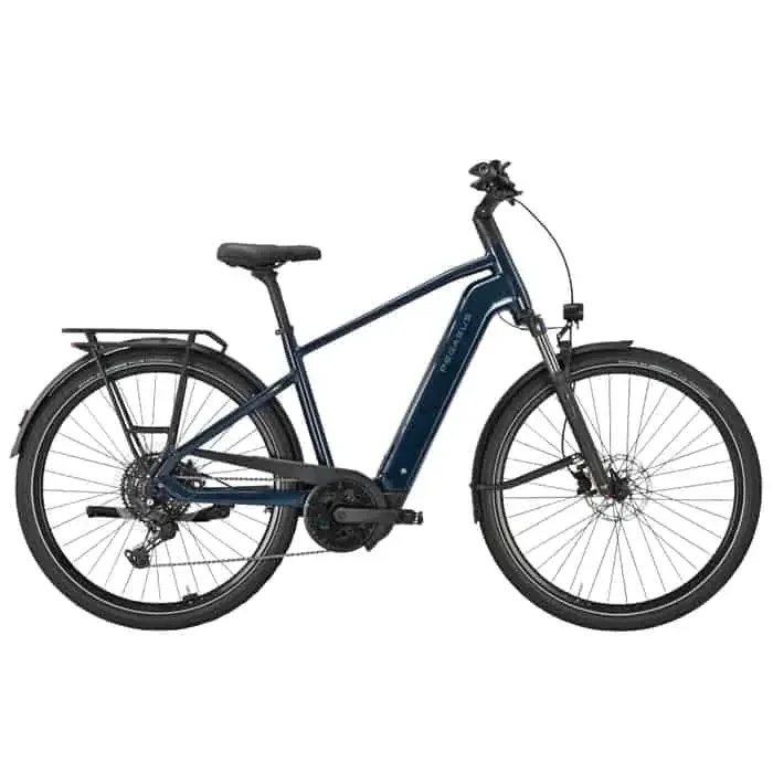 Pegasus Strong Evo 10 Lite E-Bike Trekkingrad 28″ Herren blau L = 55 cm