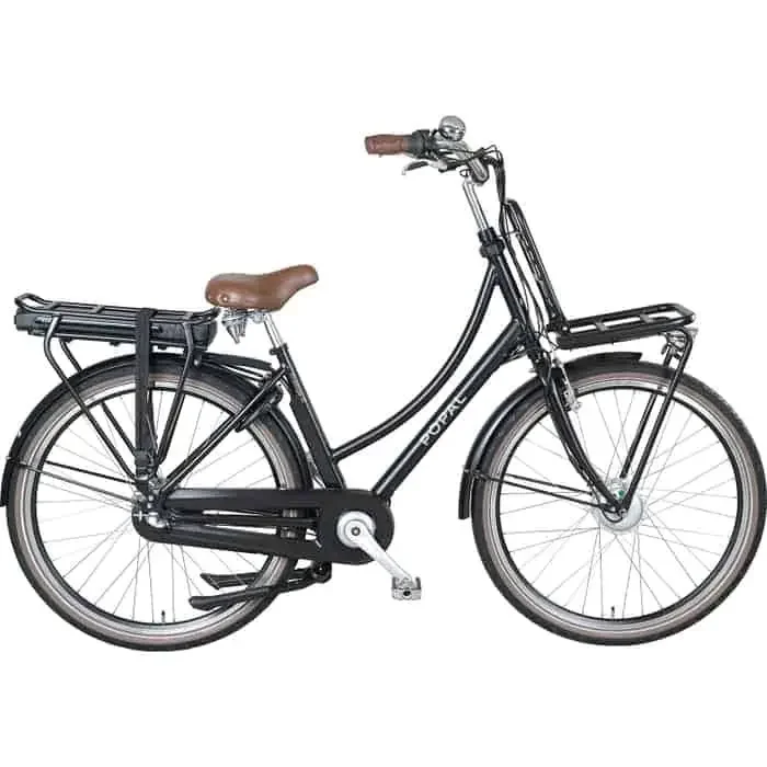 Popal Daily Dutch Prestige EN3 E-Bike City Bike Tiefeinsteiger 28″ schwarz 47 cm