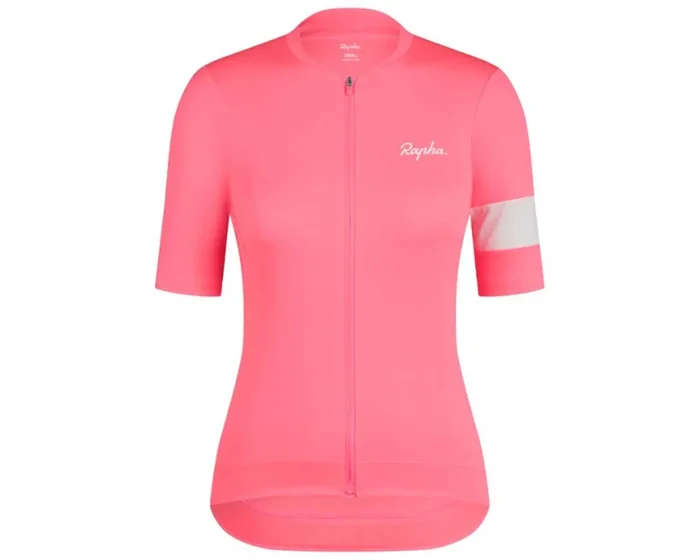 Rapha Core 25 Damen Trikot kurzarm | visibility pink