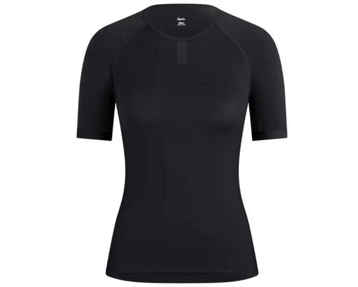 Rapha Merino Damen Cycling Baselayer kurzarm | black
