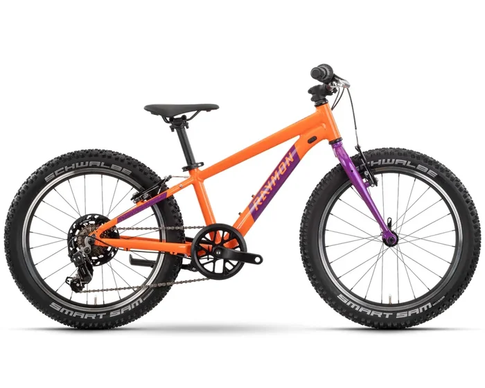 Raymon Yanga 20 – Kinderfahrrad 2026 | orange-purple