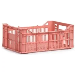 Recycelter Fahrradkasten Urban Proof Helsinki 7 Liter – Warmes Pink