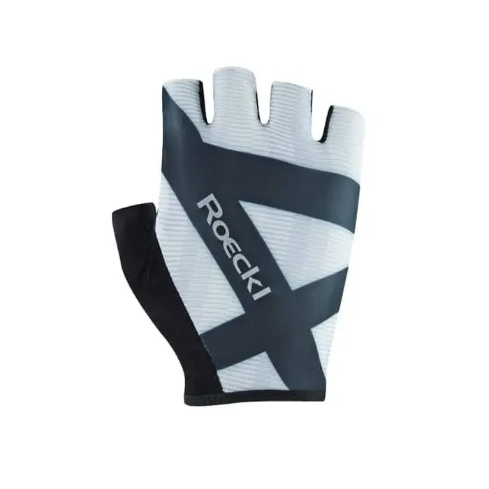 Roeckl Busano Fahrradhandschuhe kurz weiß-schwarz 8,5