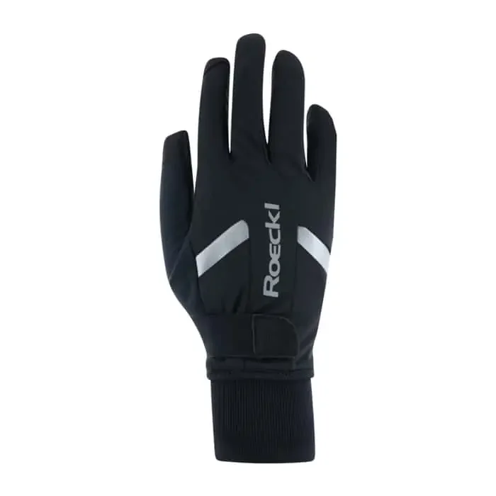 Roeckl Ravensburg 3 Windstopper Fahrrad-Handschuhe lang schwarz 9