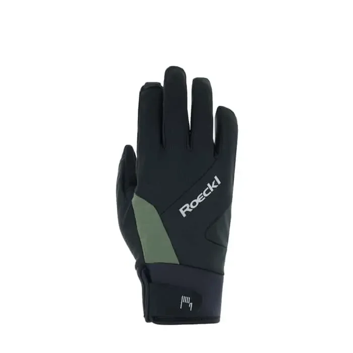 Roeckl Reichenthal 2 JR. Fahrradhandschuhe lang schwarz-grün 6