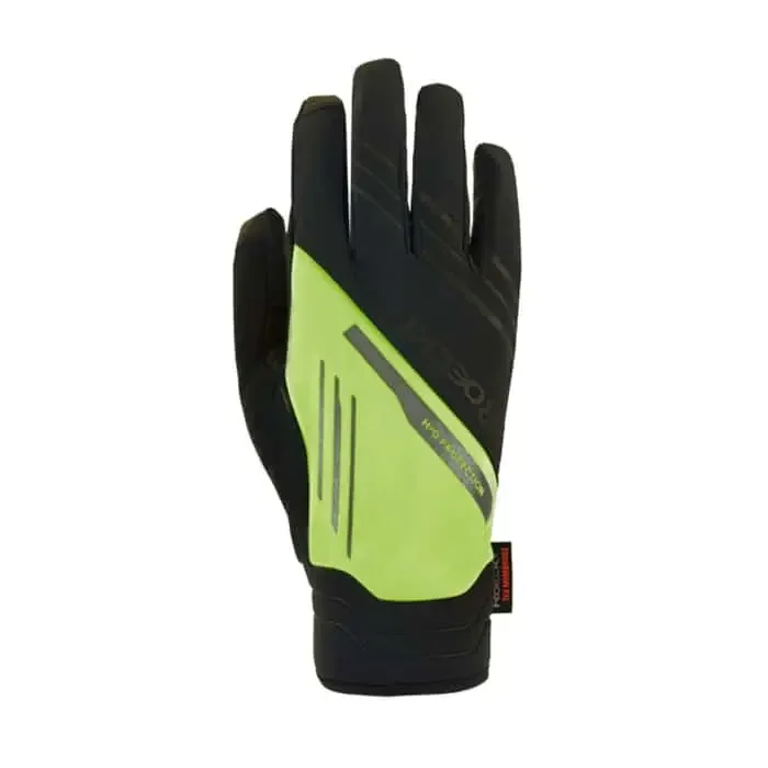 Roeckl Rothenfels PrimaLoft wasserdichte Fahrradhandschuhe lang schwarz 9