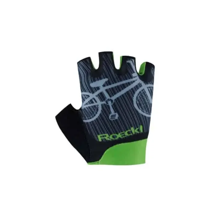 Roeckl Trapani Fahrradhandschuhe Kinder black shadow 6
