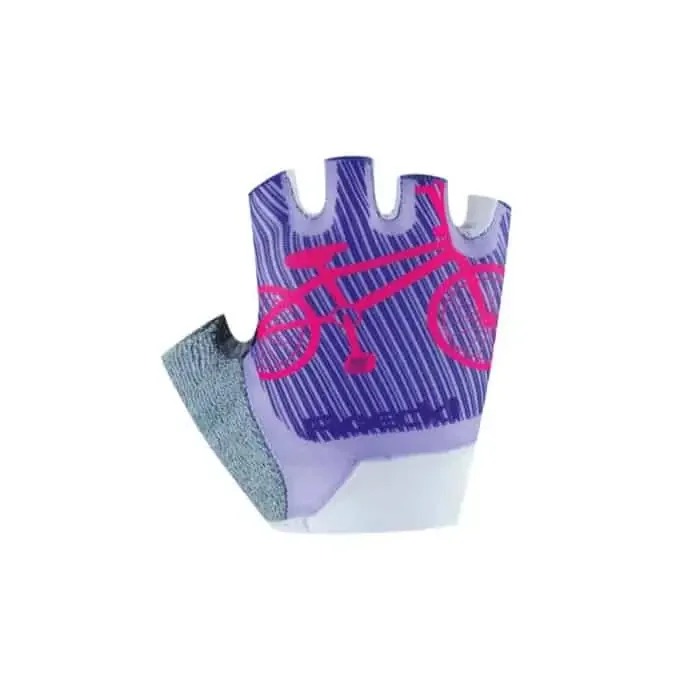 Roeckl Trapani Fahrradhandschuhe Kinder lavender 4