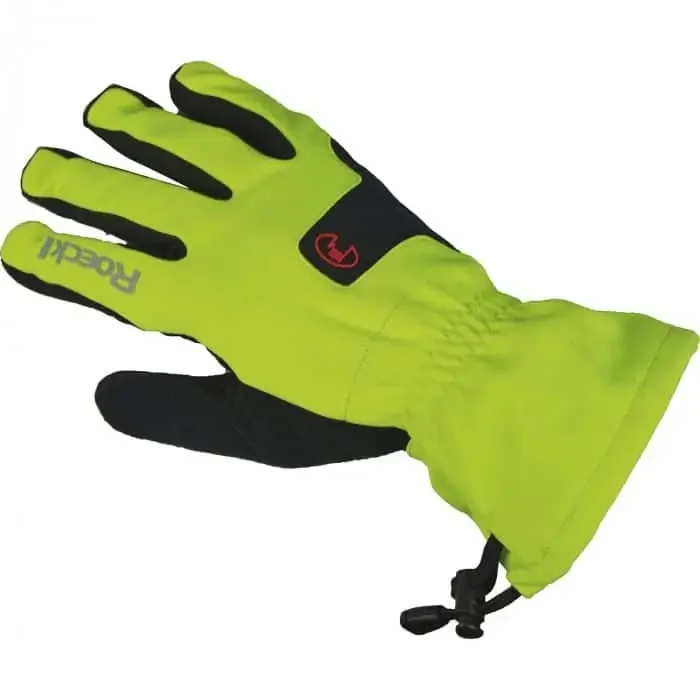 Roeckl Windstopper Winter Fahrradhandschuhe neon 9