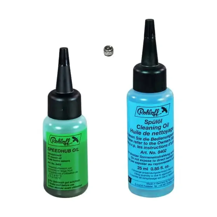 Rohloff Pflegeset – 12,5 ml Speedhub Öl & 25 ml Spülöl