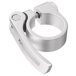 Sattelstützenklemme Ergotec SCQ-080 ø31.8 mm Aluminium mit Schnellverschluss – Silber