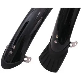 Schutzblech Satz 28″ 50mm Flexibeles Kunstoff – Schwarz