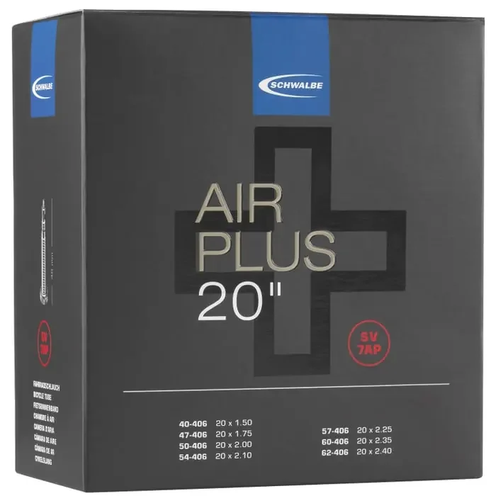 Schwalbe Air Plus SV 7AP Fahrradschlauch (20″)
