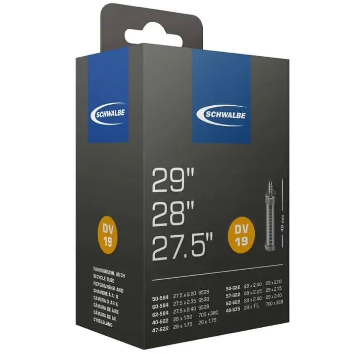 Schwalbe DV 19 Fahrradschlauch (27,5/“28″/29″)