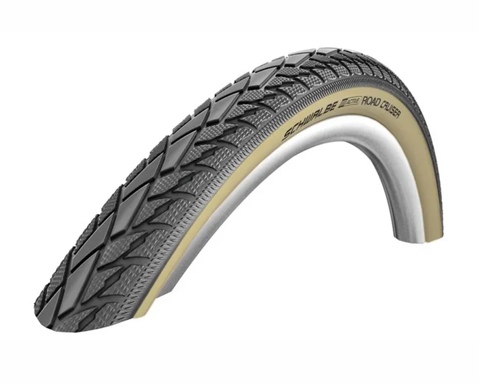 Schwalbe Road Cruiser Touren-Reifen 28 Zoll x 1 3/8 (37-622) | goldwand TwinSkin KevlarGuard