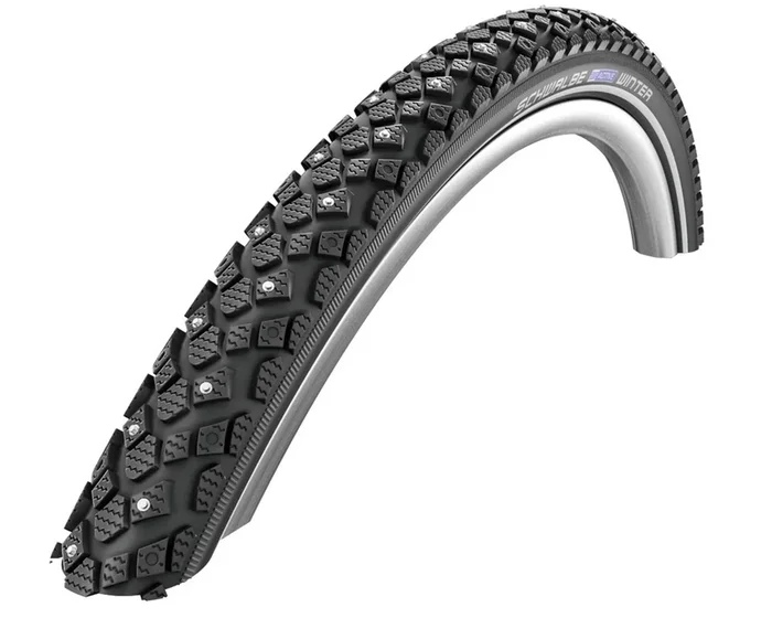 Schwalbe Winter Spike-Reifen 28 Zoll | schwarz Reflex Winter K-Guard 120 Spikes