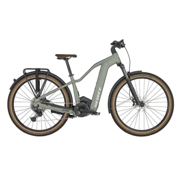 Scott AXIS eRIDE 10 E-Bike Mountainbike Trapez 29″ grün S = 42 cm