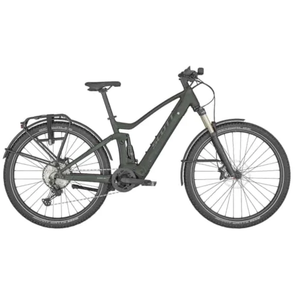 Scott AXIS eRIDE FS 20 SUV E-Bike 29″ grün S = 41 cm