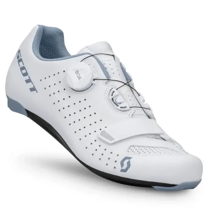 Scott Road Comp BOA Damen Rennrad Schuhe matt weiß-hell blau 42