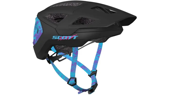 Scott Tago Plus Mips MTB-Helm black/marble purple