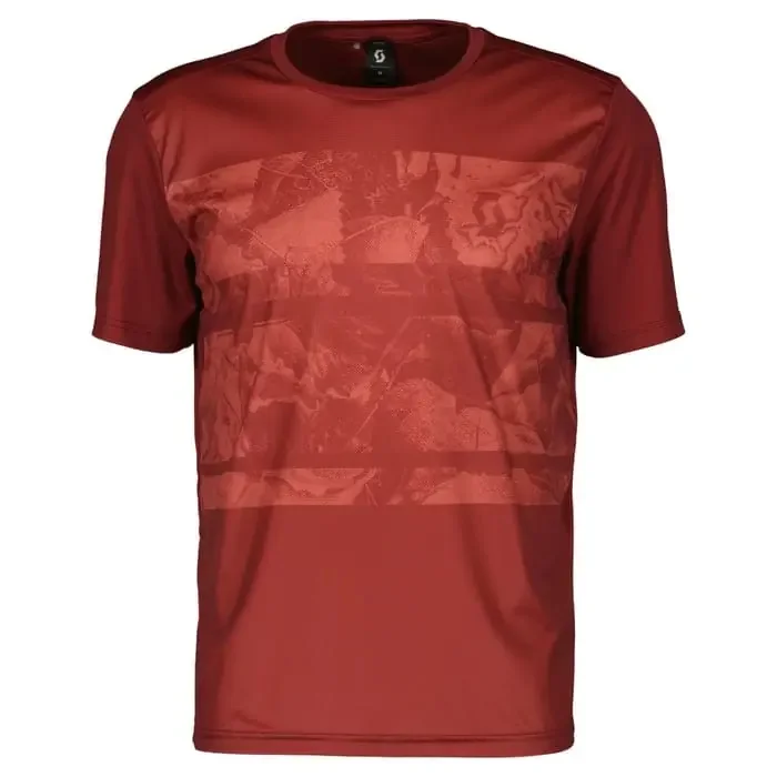 Scott Trail Flow Radtrikot kurzarm Herren rot S
