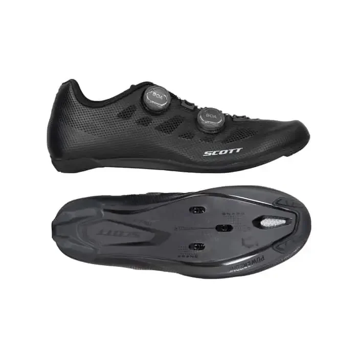 Scott Vertec BOA Rennrad Schuh schwarz-silber 47