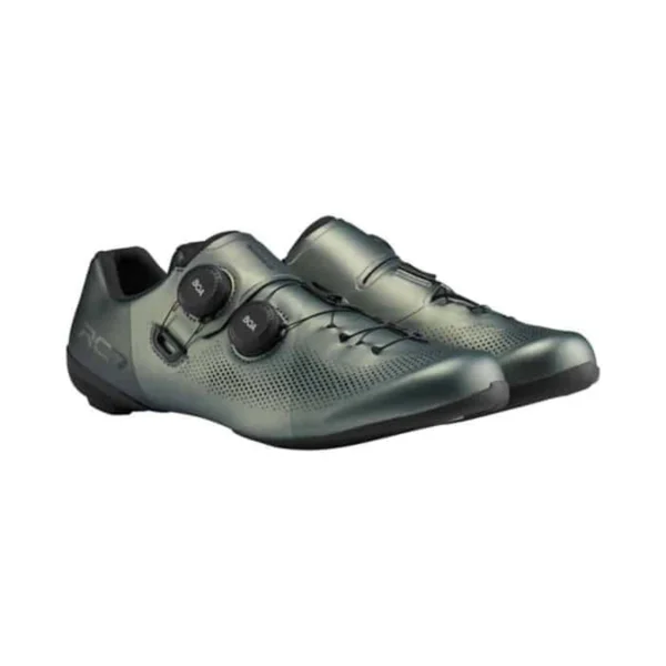 Shimano SH-RC703 Rennrad-Schuhe grün 47