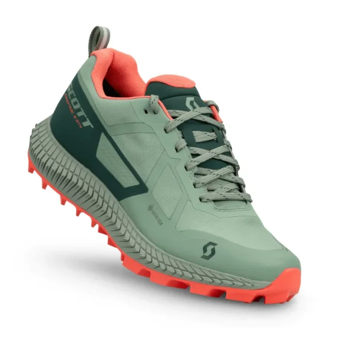 Shoes Scott woman Supertrac 3 GTX – Frost green/Coral pink