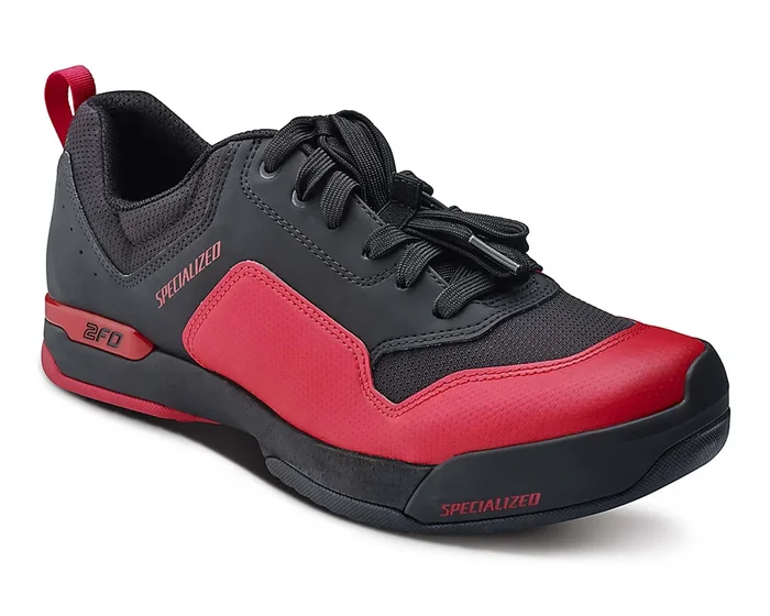 Specialized 2FO Cliplite Lace MTB Schuhe | red-black