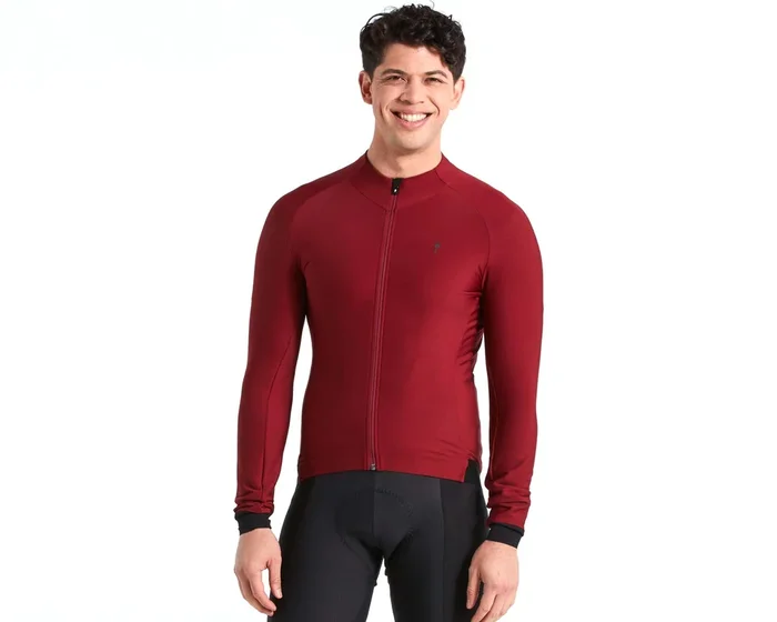 Specialized SL Expert Thermal Trikot langarm | maroon