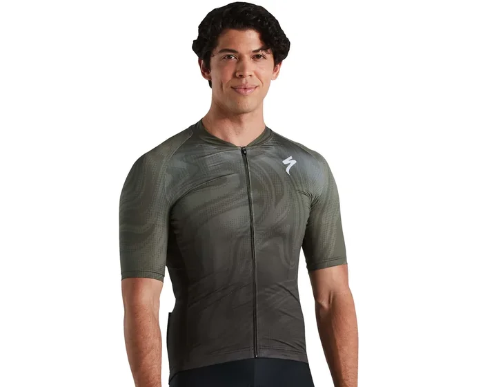 Specialized SL Trikot kurzarm | military green reflective