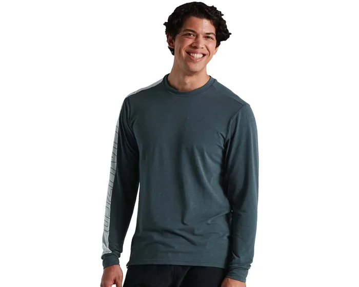 Specialized Trail Trikot langarm | cast battleship