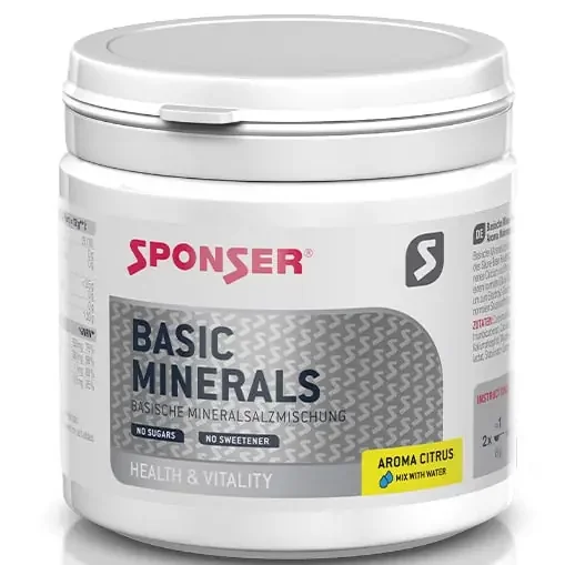 Sponser Basic Minerals Mineralstoff-Getränkepulver (400 g)