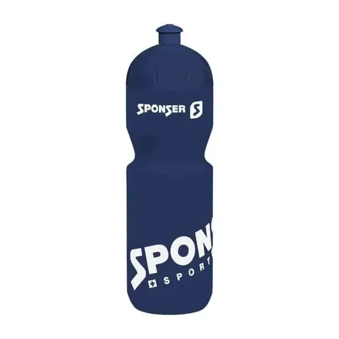 Sponser Bidon 750 ml Fahrrad Trinkflasche blau/weiß
