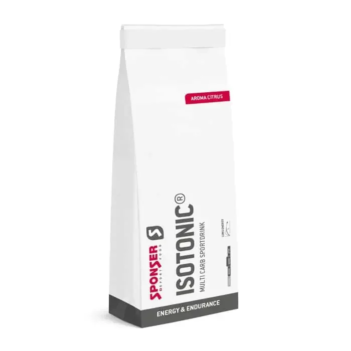 Sponser Isotonic Sportgetränkepulver Nachfüllbeutel (700 g) Citrus
