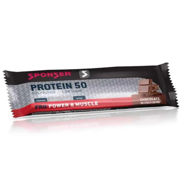 Sponser Protein 50 Eiweißriegel (70 g) Chocolate