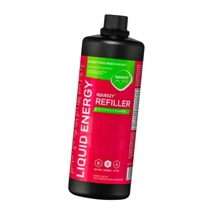 Squeezy Liquid Energy Gel vegan Refiller (1000 ml)