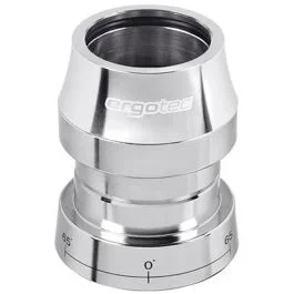 Steuersatz Ergotec A118AC-ES ahead mit 65° Lenkerblock 1 1/8″ ohne Gewinde – Schwarz