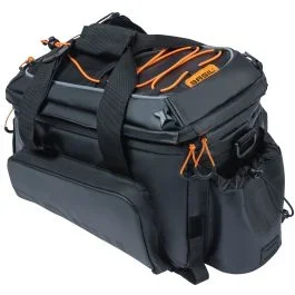 Tasche für Gepäckträger Basil Miles Tarpaulin XL Pro 9-36 Liter 31 x 23 x 20 cm – black orange