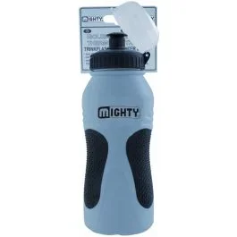 Trinkflasche Mighty 600ml mit Anti-Rutsch – Silber