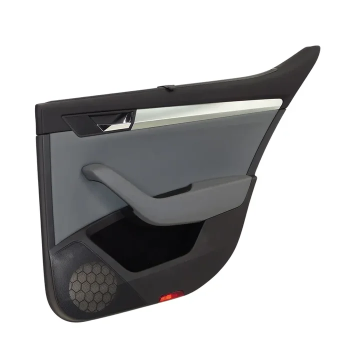 Türverkleidung hinten rechts Skoda Superb III 3V Limousine Leder grau